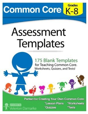 bokomslag Common Core Assessment Templates