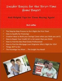 bokomslag Insider Basics for the First-Time Home Buyer!