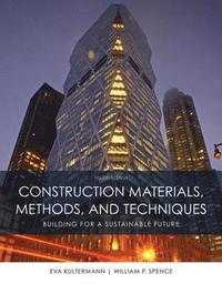 bokomslag Construction Materials, Methods and Techniques