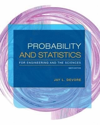 bokomslag Probability and Statistics for Engineering and the Sciences