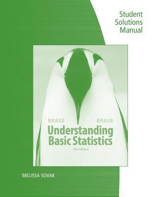Student Solutions Manual for Brase/Brase's Understanding Basic  Statistics, 7th