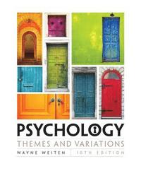 bokomslag Psychology - themes and variations