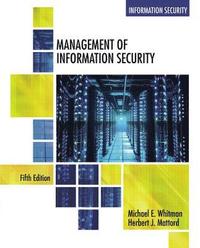 bokomslag Management of Information Security