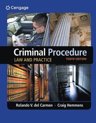 Rolando del Carmen, Craig Hemmens - Criminal Procedure, Inbunden
