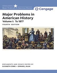 bokomslag Major Problems in American History, Volume I