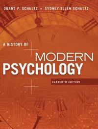 bokomslag A History of Modern Psychology