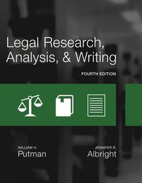 bokomslag Legal Research, Analysis, and Writing