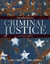 bokomslag Introduction to Criminal Justice