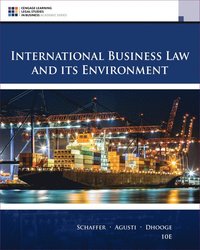 bokomslag International Business Law and Its Environment