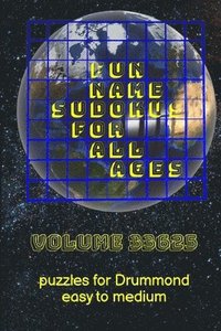bokomslag Fun Name Sudokus for All Ages Volume 33625