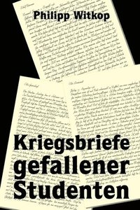 bokomslag Kriegsbriefe gefallener Studenten