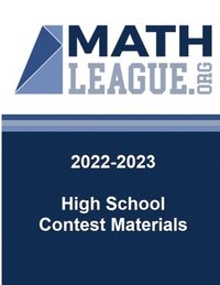 bokomslag 2022-2023 High School Contest Materials