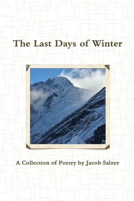 Jacob Salzer - Last Days of Winter, Häftad
