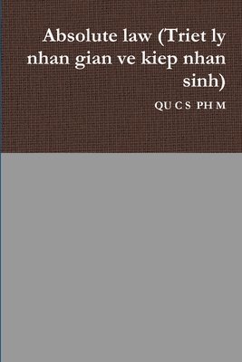 bokomslag Absolute law (Triet ly nhan gian ve kiep nhan sinh)