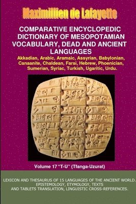 bokomslag V17.Comparative Encyclopedic Dictionary of Mesopotamian Vocabulary Dead & Ancient Languages