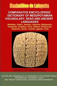 bokomslag V16.Comparative Encyclopedic Dictionary of Mesopotamian Vocabulary Dead & Ancient Languages