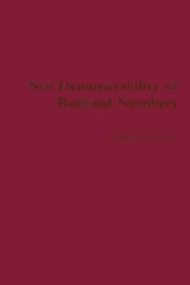 bokomslag Not Denumerability of Rational Numbers