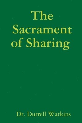 bokomslag Sacrament of Sharing