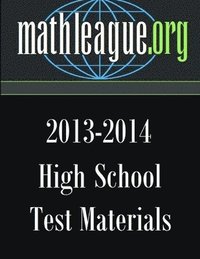 bokomslag High School Test Materials 2013-2014