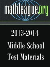 bokomslag Middle School Test Materials 2013-2014