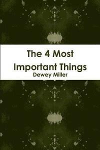 bokomslag 4 Most Important Things