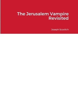 bokomslag Jerusalem Vampire Revisited