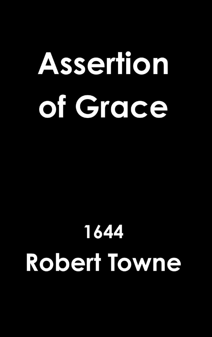 Assertion of Grace