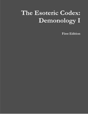 The Esoteric Codex: Demonology I 1