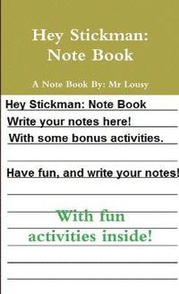 bokomslag Hey Stickman: Note Book