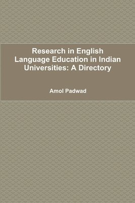 bokomslag Research in English Language Education in Indian Universities: A Directory