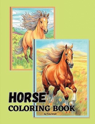 bokomslag Horse Coloring Book