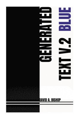 bokomslag Generated Text, V.2