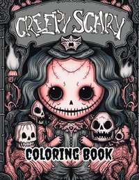 bokomslag Creepy Scary Coloring Book