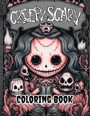 David Colon - Creepy Scary Coloring Book, Häftad