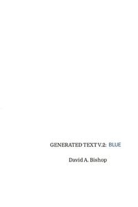 bokomslag Generated Text, V.2
