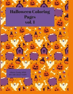 Awesome Halloween coloring book (for kids!) 1