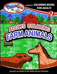 bokomslag Panic and CoCo presents Adults Coloring Farm Animals