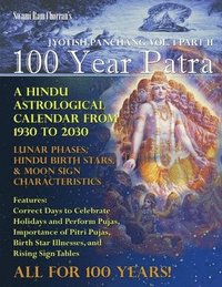 bokomslag 100 Year Patra Jyotish Panchang Vol. 1 Part 2