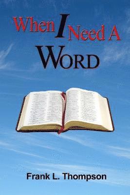 When I Need A Word 1