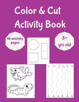 Color and Cut Activity Book 1