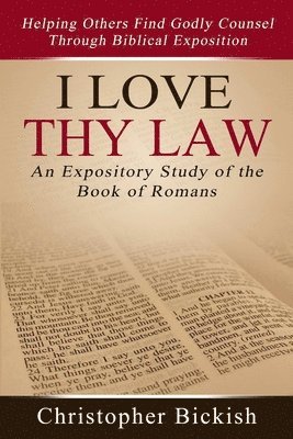 bokomslag I Love Thy Law