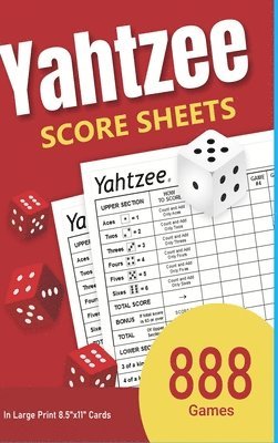 bokomslag Yahtzee Score Sheets