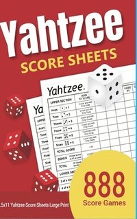 bokomslag Yahtzee Score Sheets