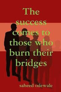 bokomslag success comes to those who burn their bridges