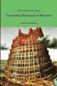 bokomslag Taxonomic Dictionary of Relations