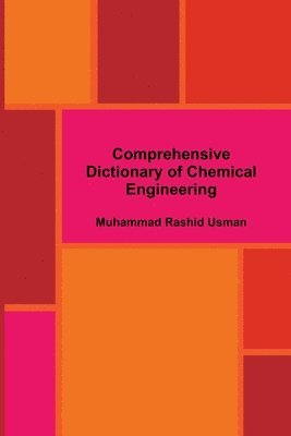 bokomslag Comprehensive Dictionary of Chemical Engineering