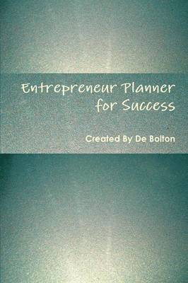 Entrepreneur Planner for Success 1