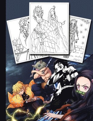 bokomslag Demon Slayer Coloring Book - demon slayer coloring book mitsuri