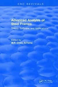 bokomslag Advanced Analysis of Steel Frames