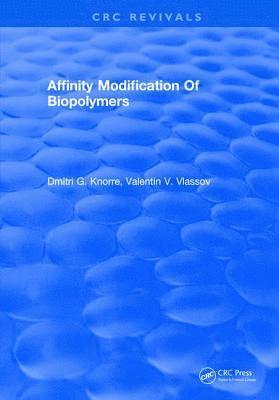 bokomslag Affinity Modification Of Biopolymers